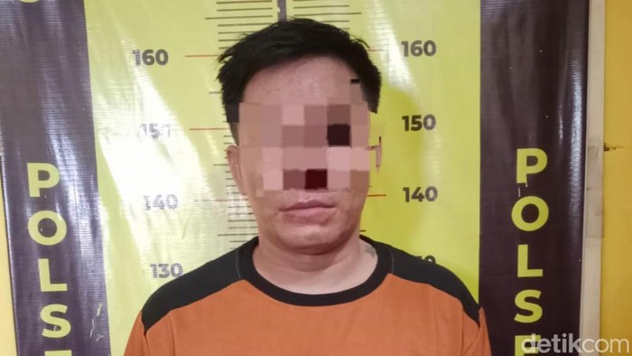 MS (33), pria asal Kutai Kartanegara, Kalimantan Timur, nekat mencuri tas berisi uang jutaan