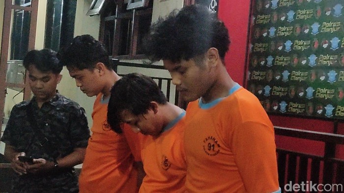 3 Pelaku pembacokan maut Asep Riski di Cianjur