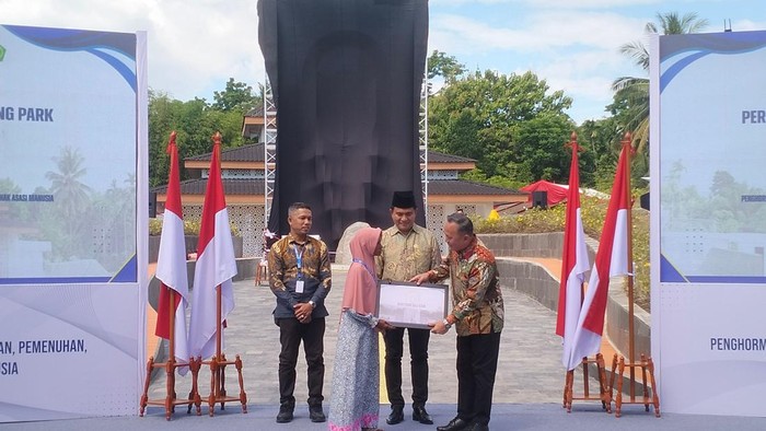 Peresmian Living Park Roemah Gedoeng Aceh. (Agus Setyadi/detikSumut)