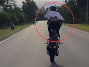 Viral Remaja di Pinrang Diduga Ejek Polisi-Freestyle Motor Depan Polsek