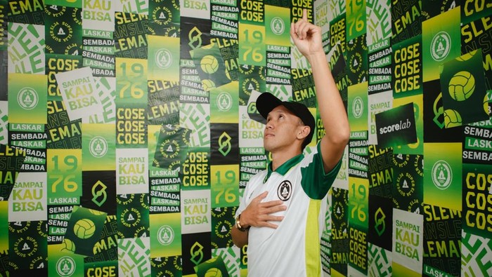Gelandang serang baru PSS Sleman, Ichsan Pratama. Foto diunggah Kamis (10/7/2025).