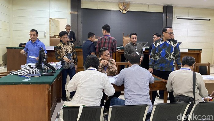 Suasana rapat verifikasi kreditor Sritex di Pengadilan Negeri (PN) Semarang, Kecamatan Semarang Barat, Kota Semarang, Kamis (10/7/2025).