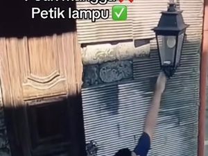 Viral Lampu Dekorasi di Kawasan Wisata Kota Lama Surabaya Dicuri