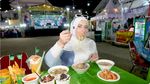 Tasyi Athasyia Kulineran di UMKM PRJ, Jajan Bakso hingga Soto Betawi