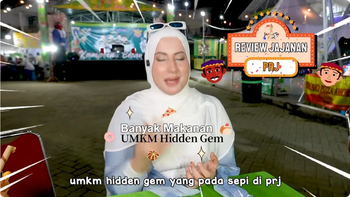 Tasyi Athasyia kulineran di PRJ 2025, cicip makanan di UMKM