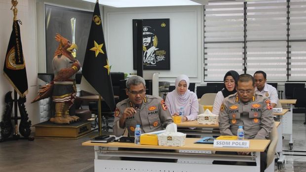 Tim penilai Kompolnas Awards 2025 hari ini melaksanakan kunjungan guna penilaian ke Kantor Staf Sumber Daya Manusia (SSDM) Polri, Gedung TNCC Mabes Polri (dok istimewa)