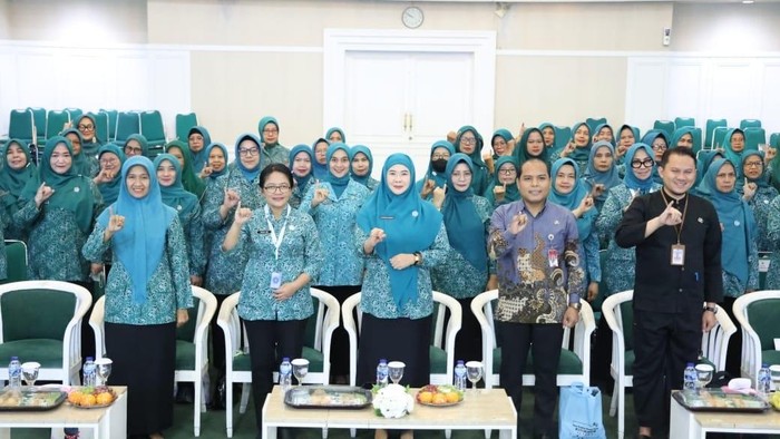 Tim Penggerak Pemberdayaan dan Kesejahteraan Keluarga (TP-PKK) Kabupaten Bogor menggelar Rapat Koordinasi (Rakor) Pokja IV tingkat Kabupaten Bogor.