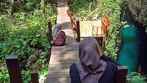 Cara Menuju Destinasi Baru di Maratua, Gua Gumantung
