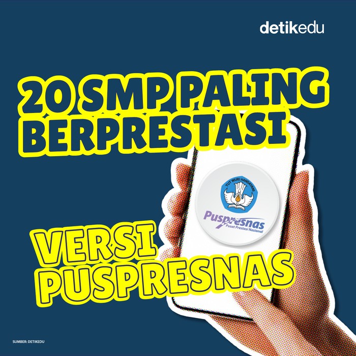 20 SMP Paling Berprestasi Versi Puspresnas