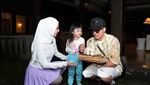 Muach! Kecupan Atta Halilintar dan Ameena di Ultah Aurel Hermansyah