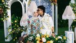 Muach! Kecupan Atta Halilintar dan Ameena di Ultah Aurel Hermansyah