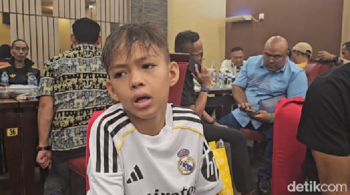 Dika bocah Pacu Jalur, Jumat (11/7/2025).