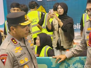 Jauh-jauh dari Kenya, James Ikut Riau Bhayangkara Run demi Naik Podium 1