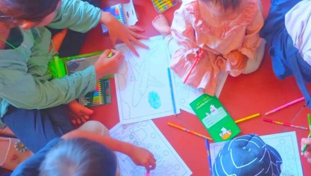Kegiatan Literasi Jalanan Tarakan. Foto: Oktavian Balang/detikKalimantan