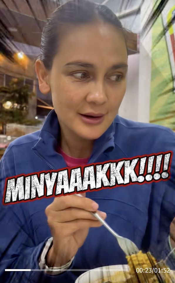 Luna Maya cicip Mie Bangladesh