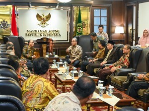 Sowan ke MA, Pimpinan MPR Bahas Reformasi Hukum dan Konstitusi Pasca 2045