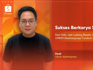 Kisah UMKM Jualan Properti Fotografi di Shopee, dari Hobi Jadi Rezeki