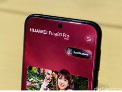 Tampang Huawei Pura 80 Pro dan Pura 80 Ultra, Beda di Lensa Kamera