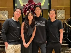 6 Foto Kedekatan Safeea Ahmad & Al Ghazali, El Rumi, Dul Jaelani, Curi Atensi