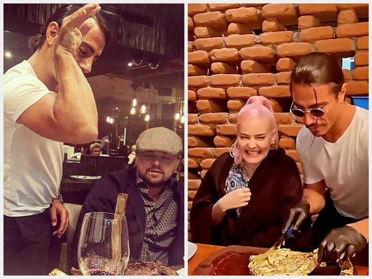 10 Potret Salt Bae Mejeng Bareng Tokoh Dunia, Sosoknya Nyentrik!