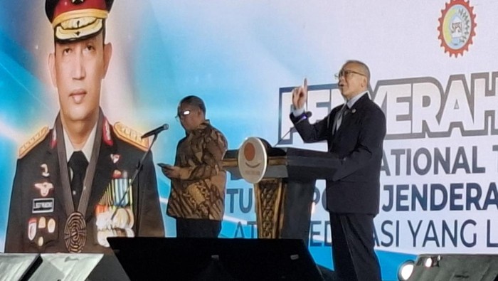 Sekjen Serikat Buruh Sedunia, Shoya Yoshida (Rumondang Naibaho/detikcom)