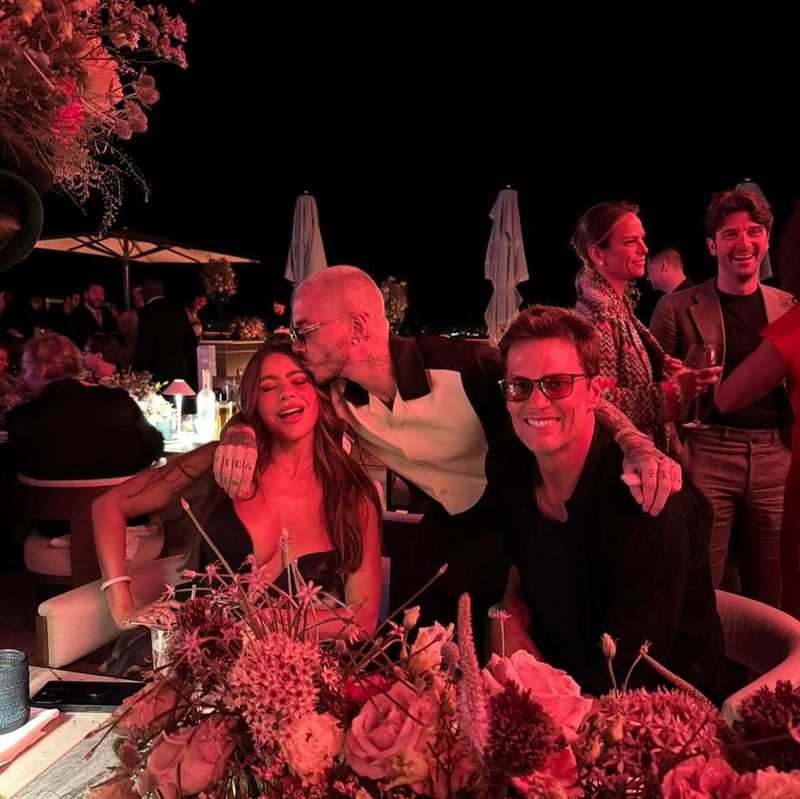 Sofia Vergara dan Tom Brady