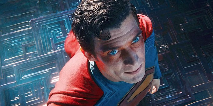 Cuplikan adegan dalam film Superman.