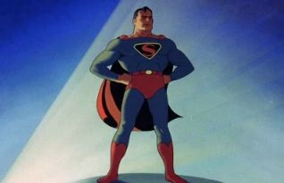 Cuplikan film animasi Superman (1941).