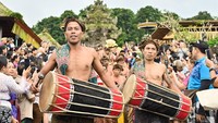 Acara ini diselenggarakan untuk mempromosikan berbagai potensi seni, budaya, dan ekonomi kreatif masyarakat setempat. (ANTARA FOTO/Fikri Yusuf) 