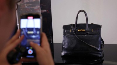 Foto: Tas Hermes Birkin Lusuh yang Harganya Pecahkan Rekor Dunia, Rp 160 M
