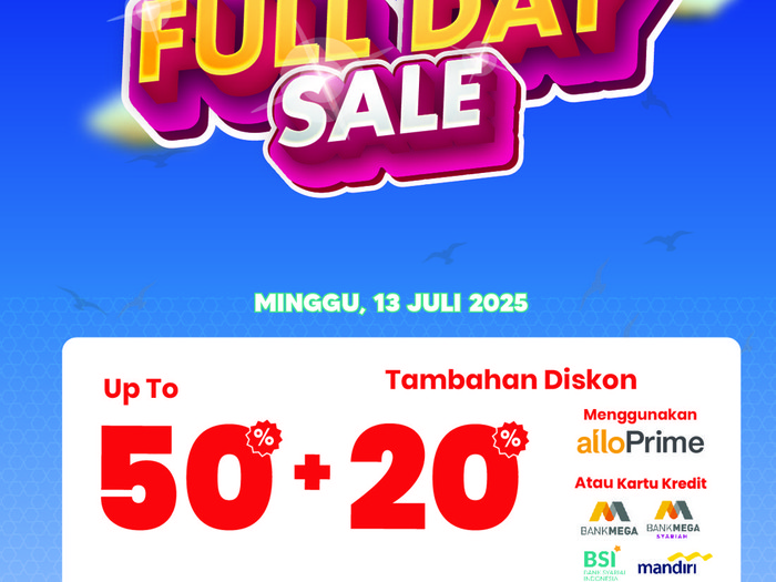 Transmart Full Day Sale 13 Juli