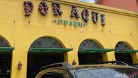 POR AQUI STAY & DINE jadi hotel sekaligus restoran bergaya Mexican-Bohemian pertama di Yogyakarta, berlokasi di Jl. Prawirotaman No. 31 yang langsung menarik perhatian. Foto: detikFood