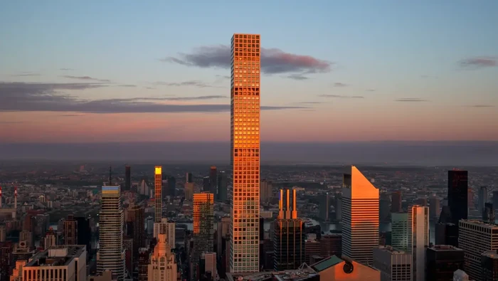 Apartemen mewah 432 Park Ave di New York.