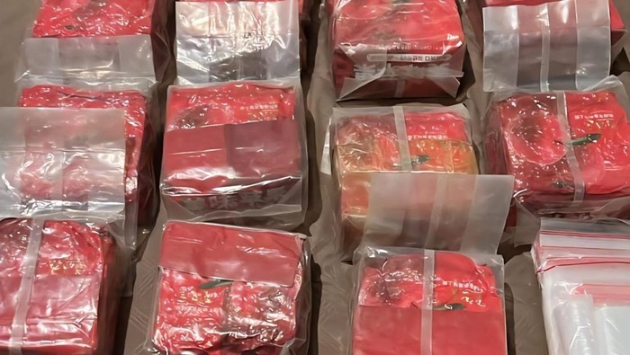 Barang Bukti Sabu 11 Kg