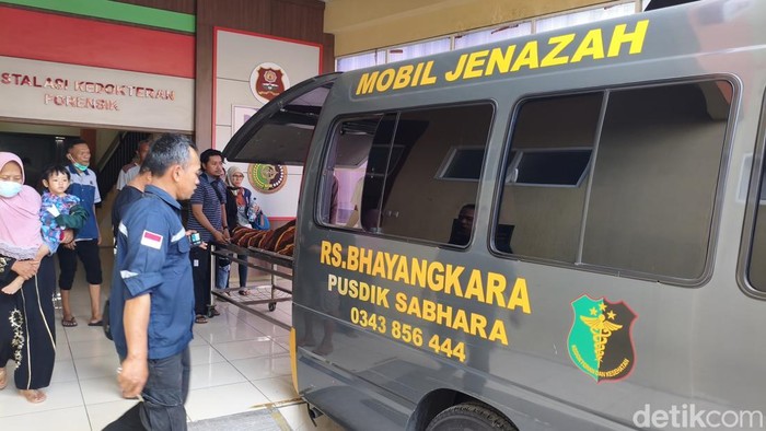 Jenazah di RS Bhayangkara Porong Sidoarjo