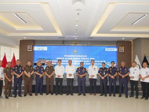 Badan Pemulihan Aset Kejagung Serahkan 5 Kapal Rampasan ke KKP