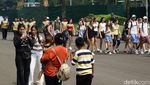 Liburan Sekolah, Kunjungan Wisata ke Monas Terpantau Ramai
