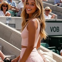 Influencer Cantik Bikin Atlet di Wimbledon Terpukau, Ternyata AI Influencer Cantik Bikin Atlet di Wimbledon Terpukau, Ternyata AI