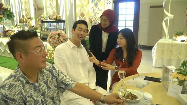 Ngunduh mantu Megawati di Surabaya dihadiri pelatih Red Sparks.