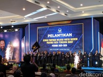 Mori Hanafi Resmi Dilantik Jadi Ketua DPW NasDem NTB