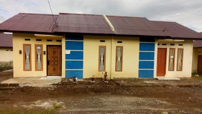 Penampakan rumah di Parma Palm Residence.