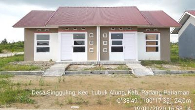 Warga Sumbar, Cek Nih Rumah Tipe 36 di Enam Lingkung Mulai dari Rp 150,5 Juta