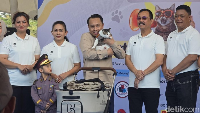 Polri menggelar acara Cat Lovers Social Day 2025 (Audrey/detikcom)