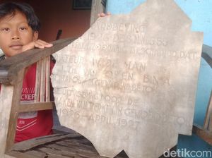 Prasasti Peristiwa Gempa Besar 1926 di Klaten Ditemukan