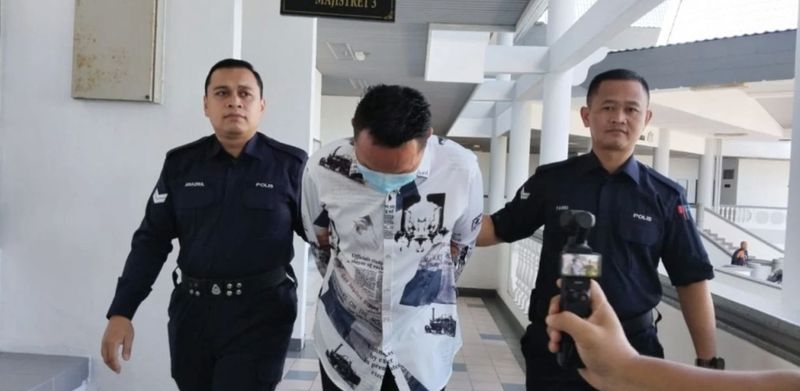Pria di Malaysia ditahan usai serang istri yang tak izin ke pasar untuk beli sayur.