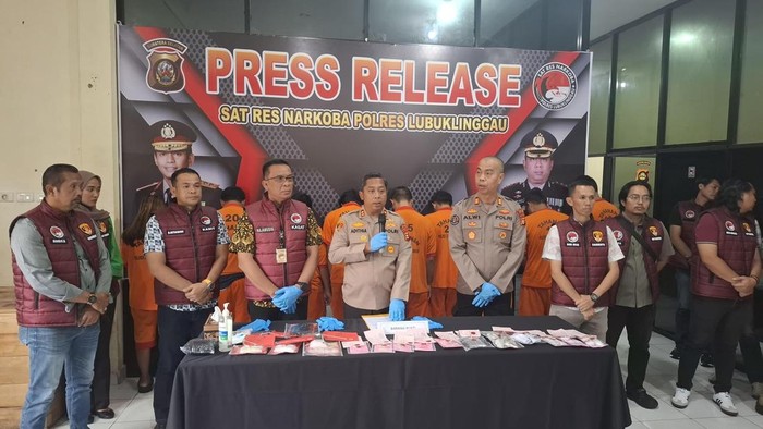 Rilis ungkap kasus narkoba di Lubuklinggau