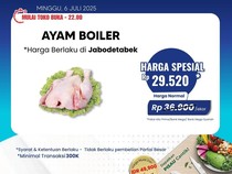 Diobral! Ayam Broiler Banting Harga di Transmart Full Day Sale