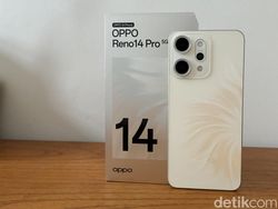Unboxing Oppo Reno 14 Pro, Unik dengan Desain Mirip Ekor Putri Duyung