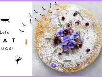 Unik Banget! Wanita Ini Buka Kafe dengan Menu Kue Serba Serangga