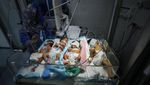 Bayi-bayi di Palestina Berbagi Inkubator Akibat Perang dan Krisis Bahan Bakar